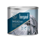 Грунт-эмаль BERGAUF ENAMEL 3 IN 1 зеленая 1,8кг