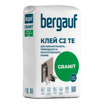 Клей плиточный БЕРГАУФ Гранит (С2 ТЕ) 25кг (48)
