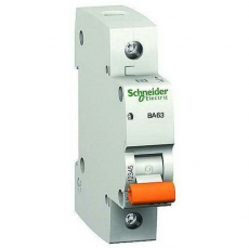 Автоматический выключатель Домовой ВА63 1P 06А Schneider Electric