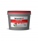 Клей homakoll 208 для напольных покрытий универсальный морозостойкий 4 кг