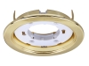Точечный светильник GX53 15W IP20 39х106мм глянцевое золото JazzWay