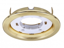Точечный светильник GX53 15W IP20 39х106мм глянцевое золото JazzWay