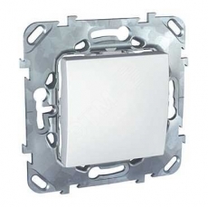 Механизм выключателя 1 кл белый Unica Schneider Electric