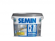 Шпаклевка для швов и оклейки ленты СЕ 78 (серая крышка) 8кг SEMIN