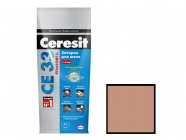 Затирка Ceresit CE 33/2 для швов 2-5мм S св.корич 2 кг