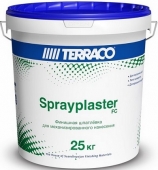 Шпаклевка финишная Terraco Sprayplaster FC (Finishcoat) белый 25 кг