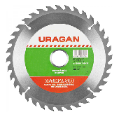 Диск пильный URAGAN по дереву оптимальный рез ф230х30 36Т