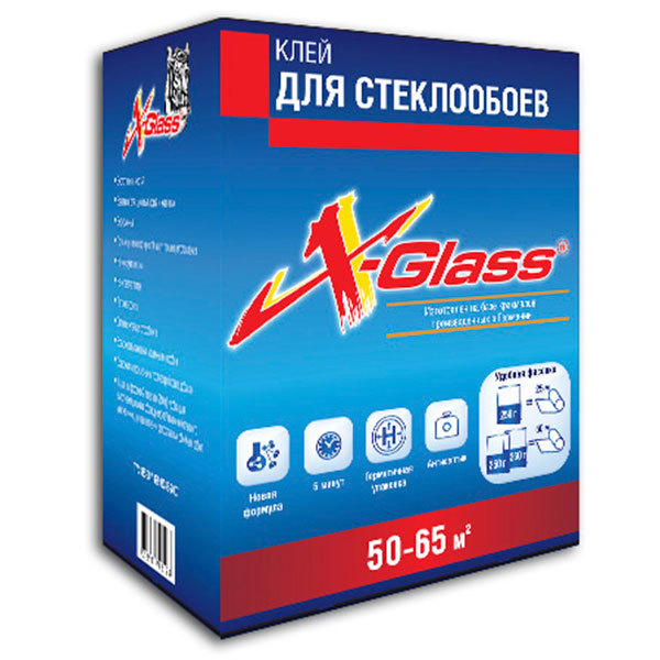 Клей обойный XCLASS для стеклообоев