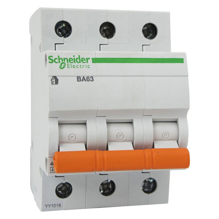Автоматический выключатель Домовой ВА63 3P 63А Schneider Electric
