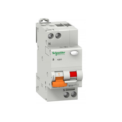 УЗО 2Р 16А 10mA ВД63 Schneider Electric Домовой