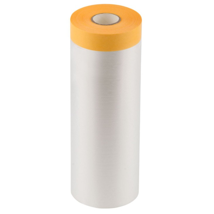 Пленка защитная Master Color Clever Cover 7 мкм 1,4х33 м с золотистой малярной лентой