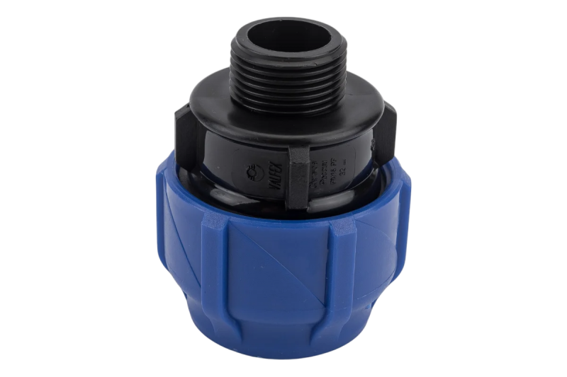 Муфта ПНД соединительная 32мм - 3/4" НР VALFEX