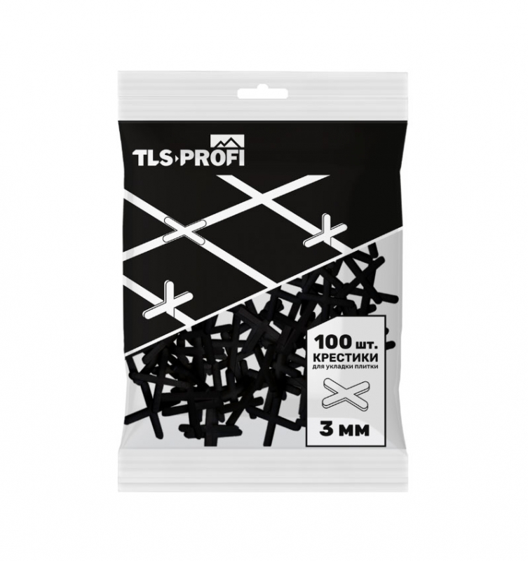 Крестики для плитки 3.0мм 100шт/уп TLS-Profi